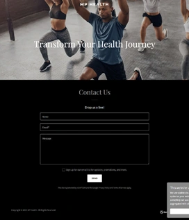 MP Health interface