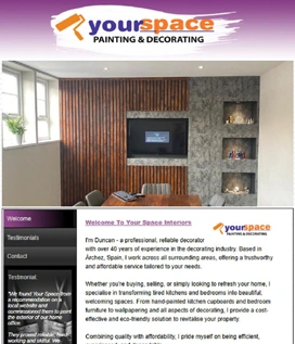 YourSpace interface